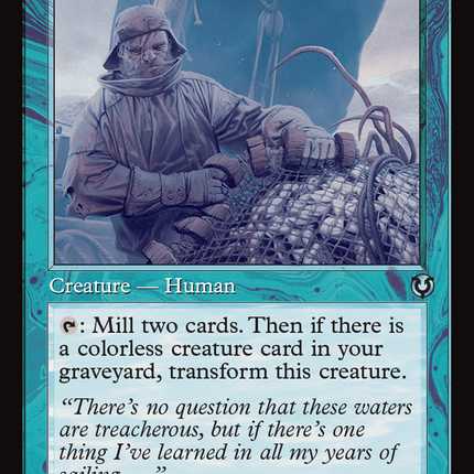 Grizzled Angler (Retro Frame) [Innistrad Remastered] Foil