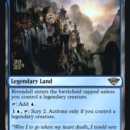 Rivendell [Tales of Middle-earth Promos] Prerelease Foil