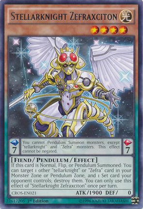 Stellarknight Zefraxciton (Rare) [CROS-EN021] Unlimited