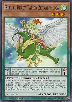 Ritual Beast Tamer Zeframpilica (Common / Short Print) [CROS-EN028] 1st Edition
