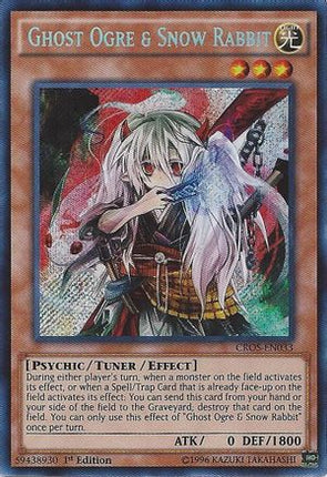 Ghost Ogre & Snow Rabbit (Secret Rare) [CROS-EN033] 1st Edition