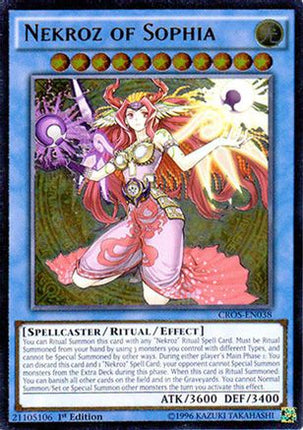 Nekroz of Sophia (UTR) (Ultimate Rare) [CROS-EN038] Unlimited