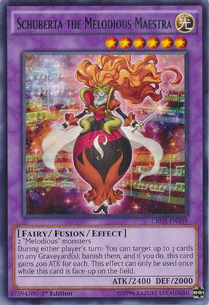 Schuberta the Melodious Maestra (Rare) [CROS-EN039] Unlimited
