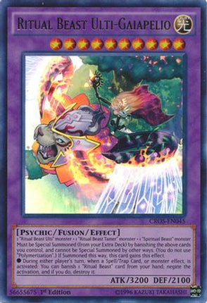 Ritual Beast Ulti-Gaiapelio (Ultra Rare) [CROS-EN045] Unlimited