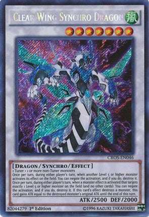 Clear Wing Synchro Dragon (Secret Rare) [CROS-EN046] Unlimited