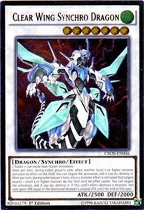 Clear Wing Synchro Dragon (UTR) [CROS-EN046] Ultimate Rare