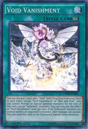 Void Vanishment (Super Rare) [CROS-EN061] 1st Edition