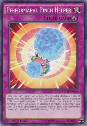 Performapal Pinch Helper (Common / Short Print) [CROS-EN066] 1st Edition