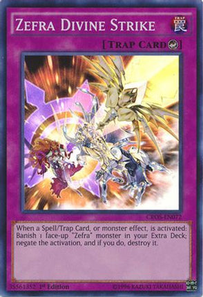 Zefra Divine Strike (Super Rare) [CROS-EN072] Unlimited