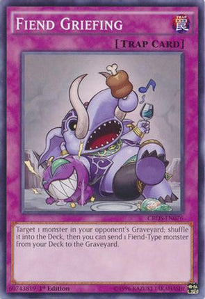 Fiend Griefing (Common / Short Print) [CROS-EN076] Unlimited