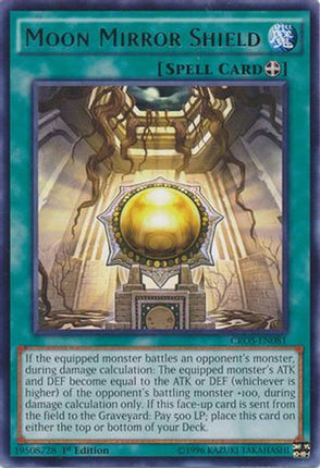 Moon Mirror Shield (Rare) [CROS-EN081] 1st Edition