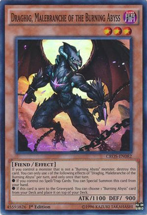 Draghig, Malebranche of the Burning Abyss (Super Rare) [CROS-EN082] Unlimited