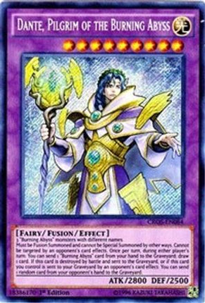 Dante, Pilgrim of the Burning Abyss [CROS-EN084] Secret Rare