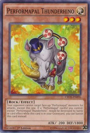 Performapal Thunderhino (Common / Short Print) [CROS-EN096] Unlimited