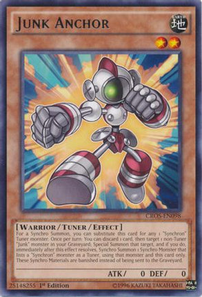 Junk Anchor (Rare) [CROS-EN098] 1st Edition