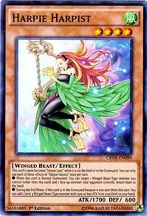 Harpie Harpist [CROS-EN099] Super Rare