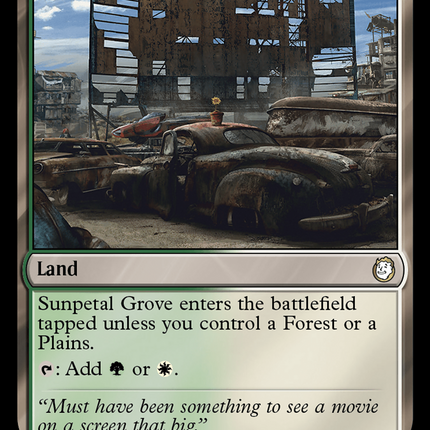 Sunpetal Grove [Fallout] Surge Foil