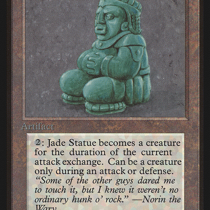 Jade Statue [Limited Edition Beta]