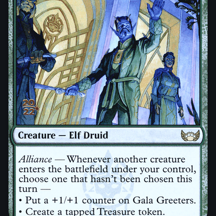 Gala Greeters [Streets of New Capenna Promos] Prerelease Foil