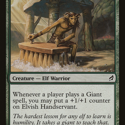 Elvish Handservant [Lorwyn]