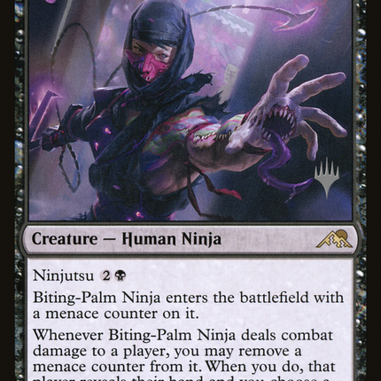 Biting-Palm Ninja [Kamigawa: Neon Dynasty Promos]
