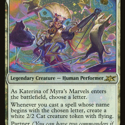 Katerina of Myra's Marvels [Unfinity] Galaxy Foil