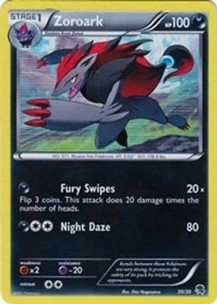 Zoroark (# Non-Holo) 17- BW Trainer Kit Excadrill & Zoroark