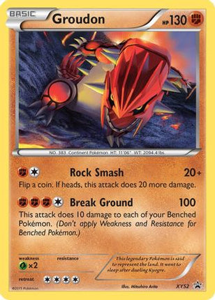 Groudon - XY52 - null/null [XY Promos] Holofoil