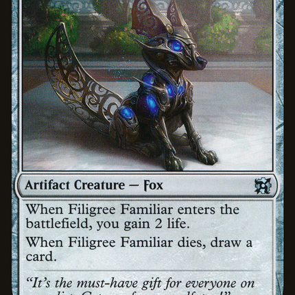 Filigree Familiar [Duel Decks: Elves vs. Inventors]