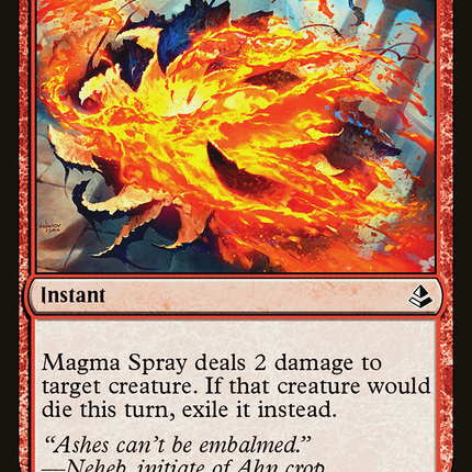 Magma Spray [Amonkhet]