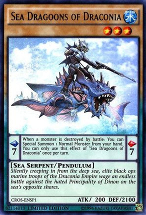 Sea Dragoons of Draconia (CROS-ENSP1) (Ultra Rare) [CROS-ENSP1] Limited