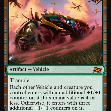 Thunderous Velocipede [Aetherdrift] Foil