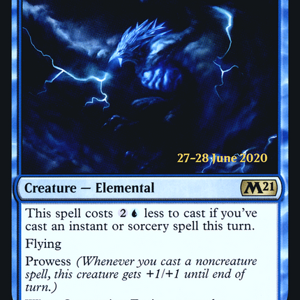 Stormwing Entity [Core Set 2021 Promos] Prerelease Foil