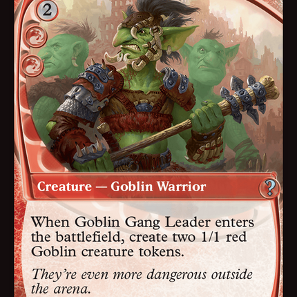 Goblin Gang Leader [Mystery Booster 2] Foil