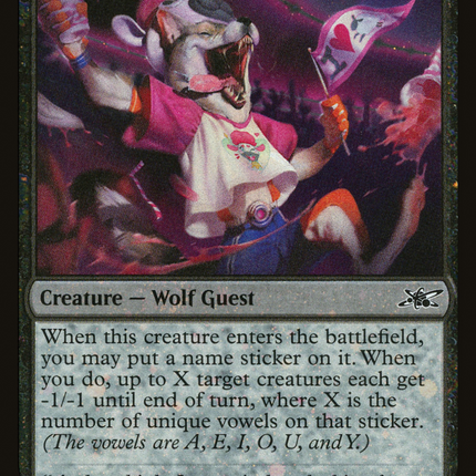 Wolf in _____ Clothing [Unfinity] Galaxy Foil