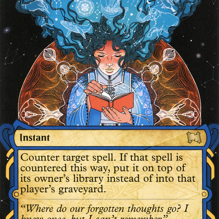 Memory Lapse (Showcase) (Borderless) [Strixhaven Mystical Archive] Foil