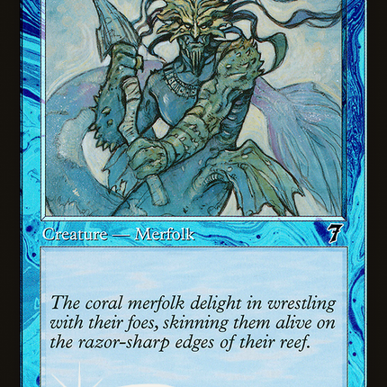 Coral Merfolk [Seventh Edition]