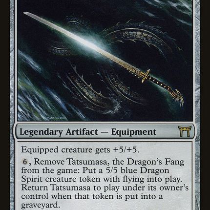 Tatsumasa, the Dragon's Fang [Champions of Kamigawa]
