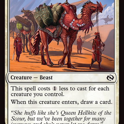 Salt Road Packbeast [Tarkir: Dragonstorm] Foil