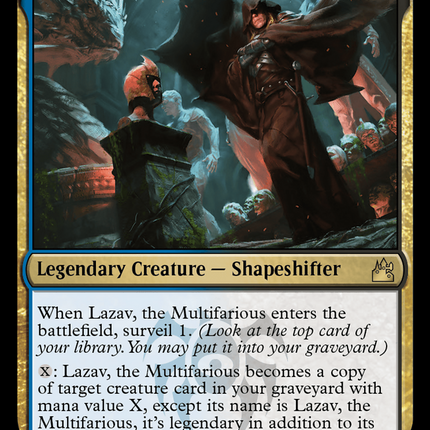 Lazav, the Multifarious [Ravnica Remastered]