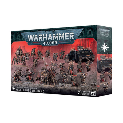 Warhammer 40K Battleforce: Chaos Space Marines - Hellforged Warband