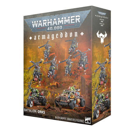 Warhammer 40K Armageddon Battalion: Orks