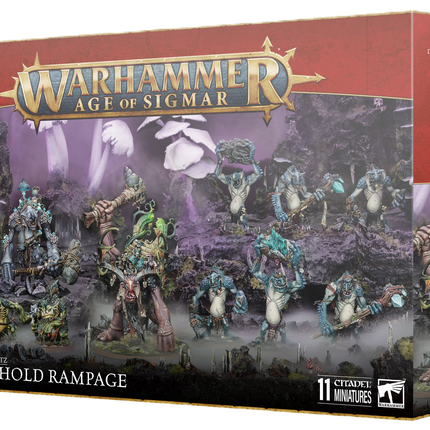 Warhammer Age of Sigmar Battleforce: Gloomspite Gitz - Dankhold Rampage