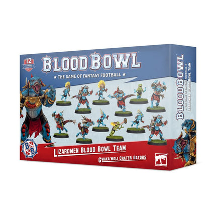 Blood Bowl Team: Lizardmen - Gwaka'moli Crater Gators