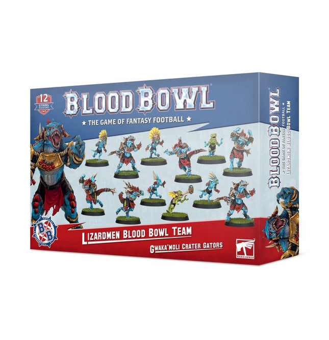 Blood Bowl Team: Lizardmen - Gwaka'moli Crater Gators