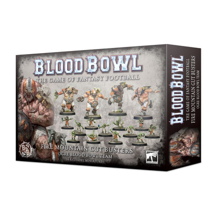 Blood Bowl Team: Ogre - Fire Mountain Gut Busters