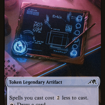 Tamiyo's Notebook [Kamigawa: Neon Dynasty Tokens]