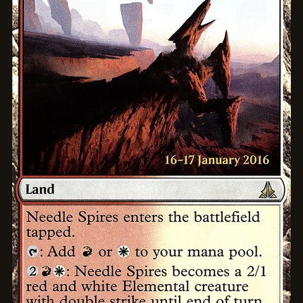 Needle Spires [Oath of the Gatewatch Promos] Prerelease Foil