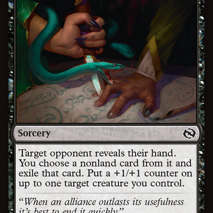Aggressive Negotiations [Tarkir: Dragonstorm] Foil
