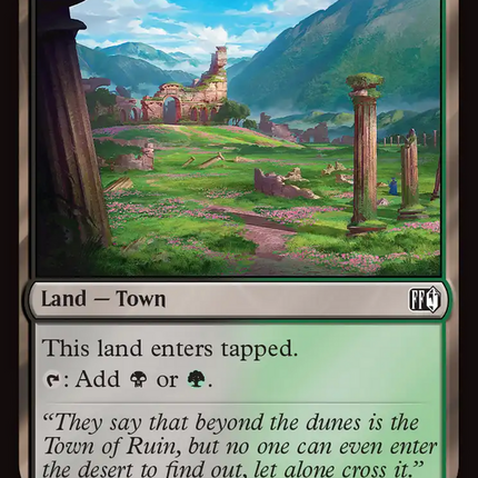 Gohn, Town of Ruin [FINAL FANTASY] Foil